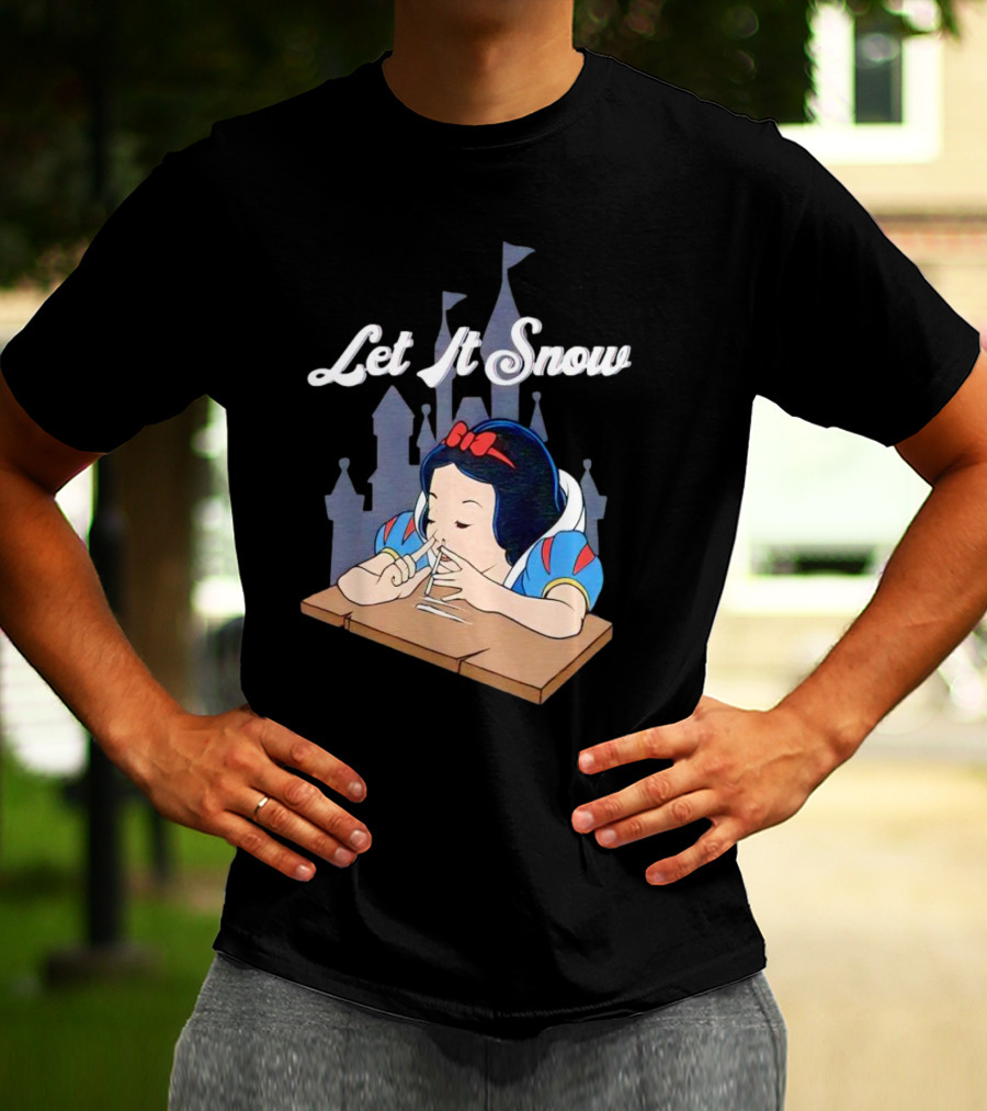 Let It Snow Snow White T-Shirt