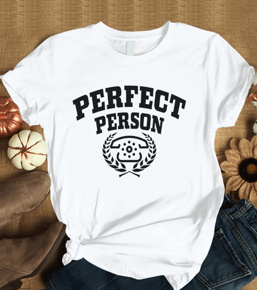 Perfect Person Phone Laurel Emblem T-Shirt