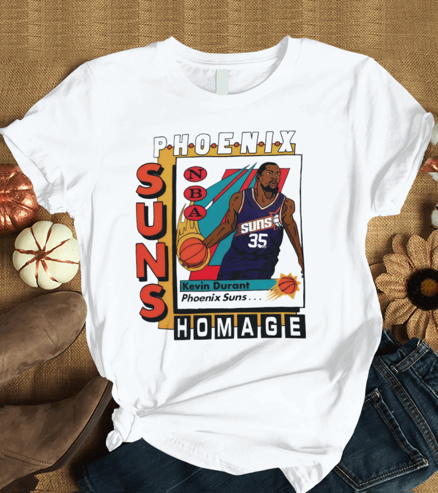 Kevin Durant Phoenix Suns NBA SkyBox Homage T-Shirt