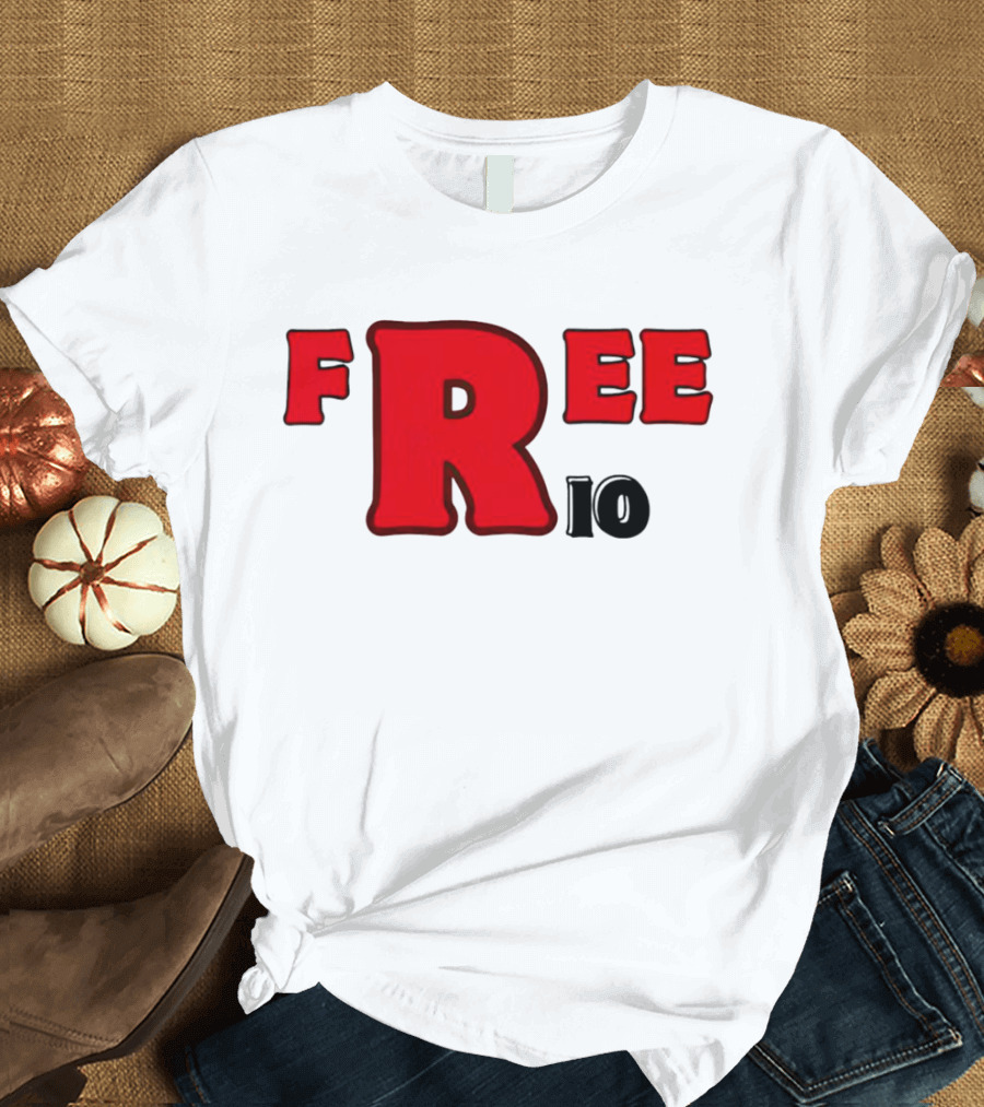 Peeta Mellark Free Rio Da Yung Rose Bold Red Letters T-Shirt