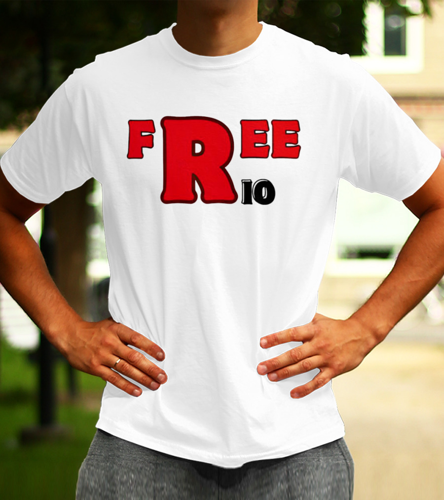Peeta Mellark Free Rio Da Yung Rose Bold Red Letters T-Shirt