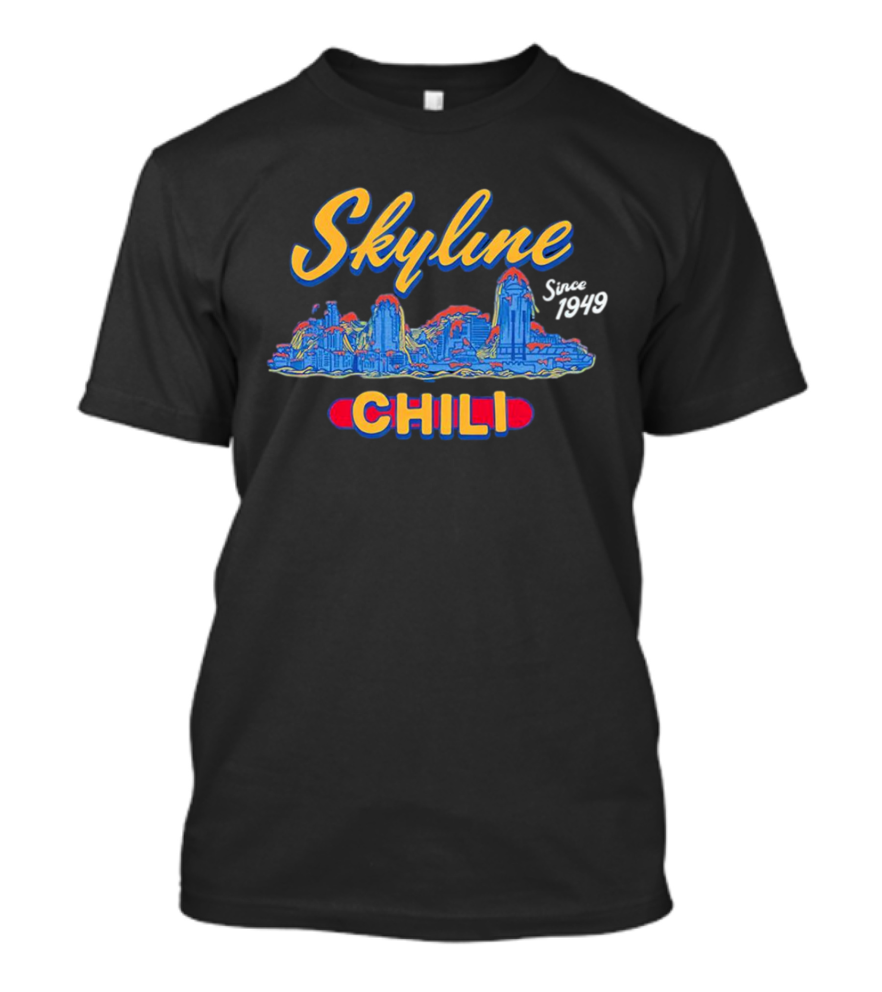Skyline Chili Since 1949 Chili Town Skyline T-Shirt