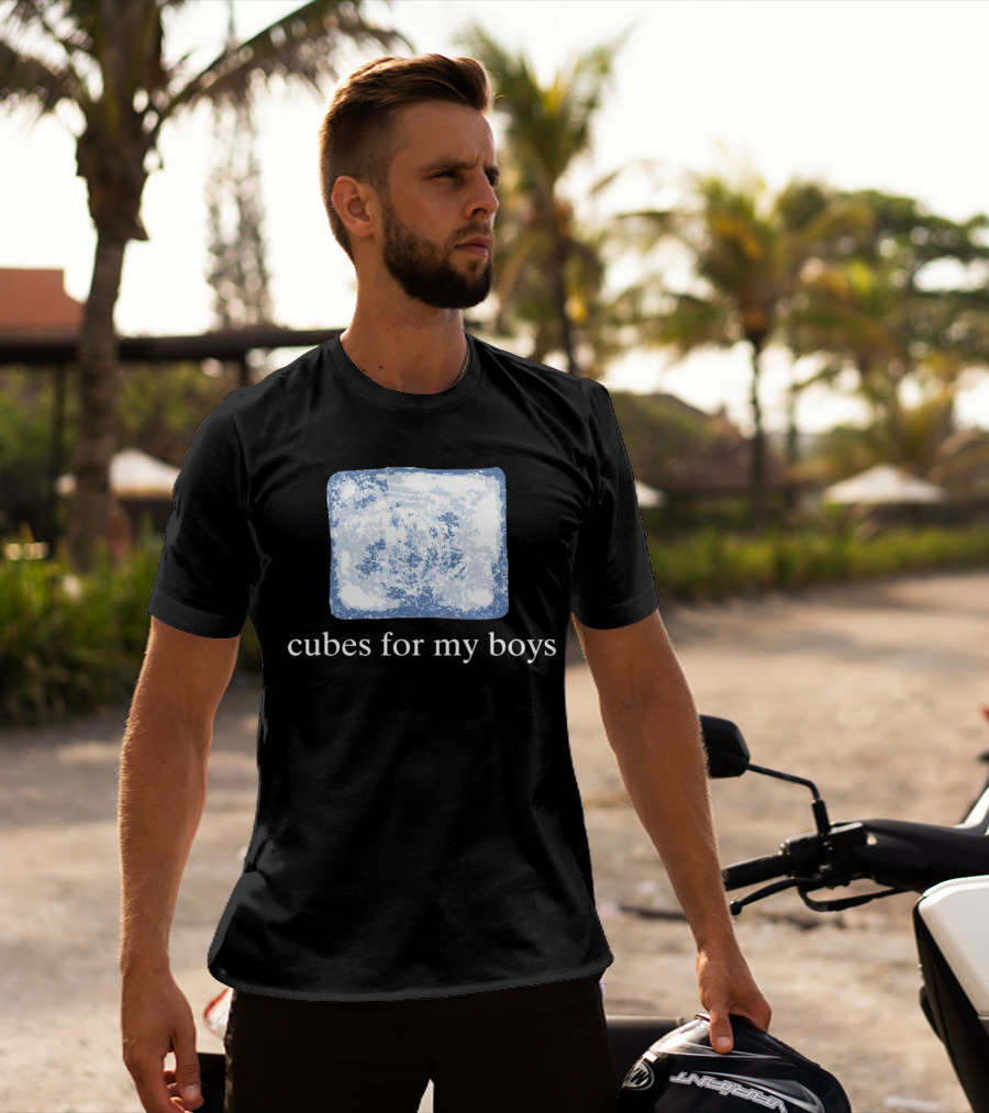 Cubes For My Boys Ice Block T-Shirt