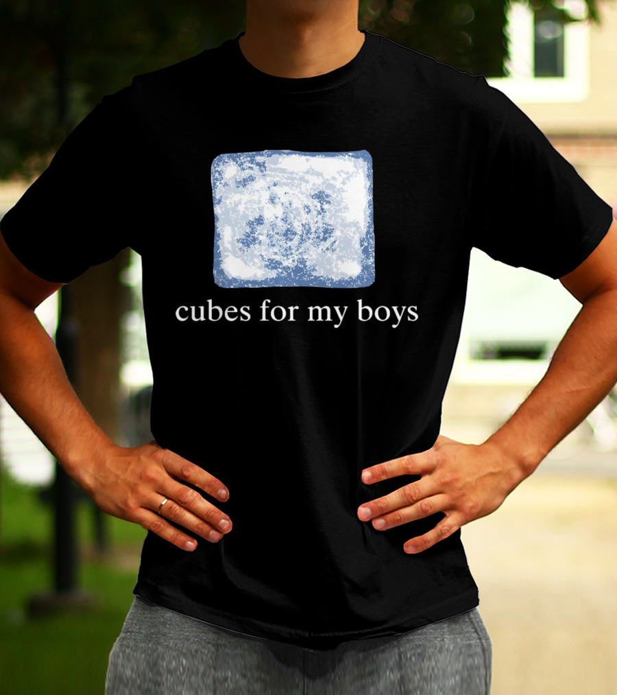 Cubes For My Boys Ice Block T-Shirt