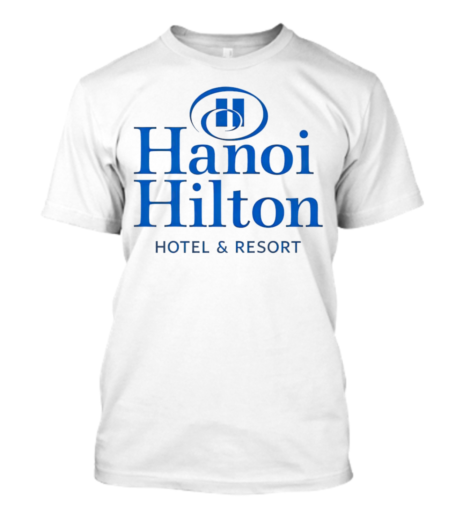 Hanoi Hilton Hotel And Resort Logo Emblem T-Shirt