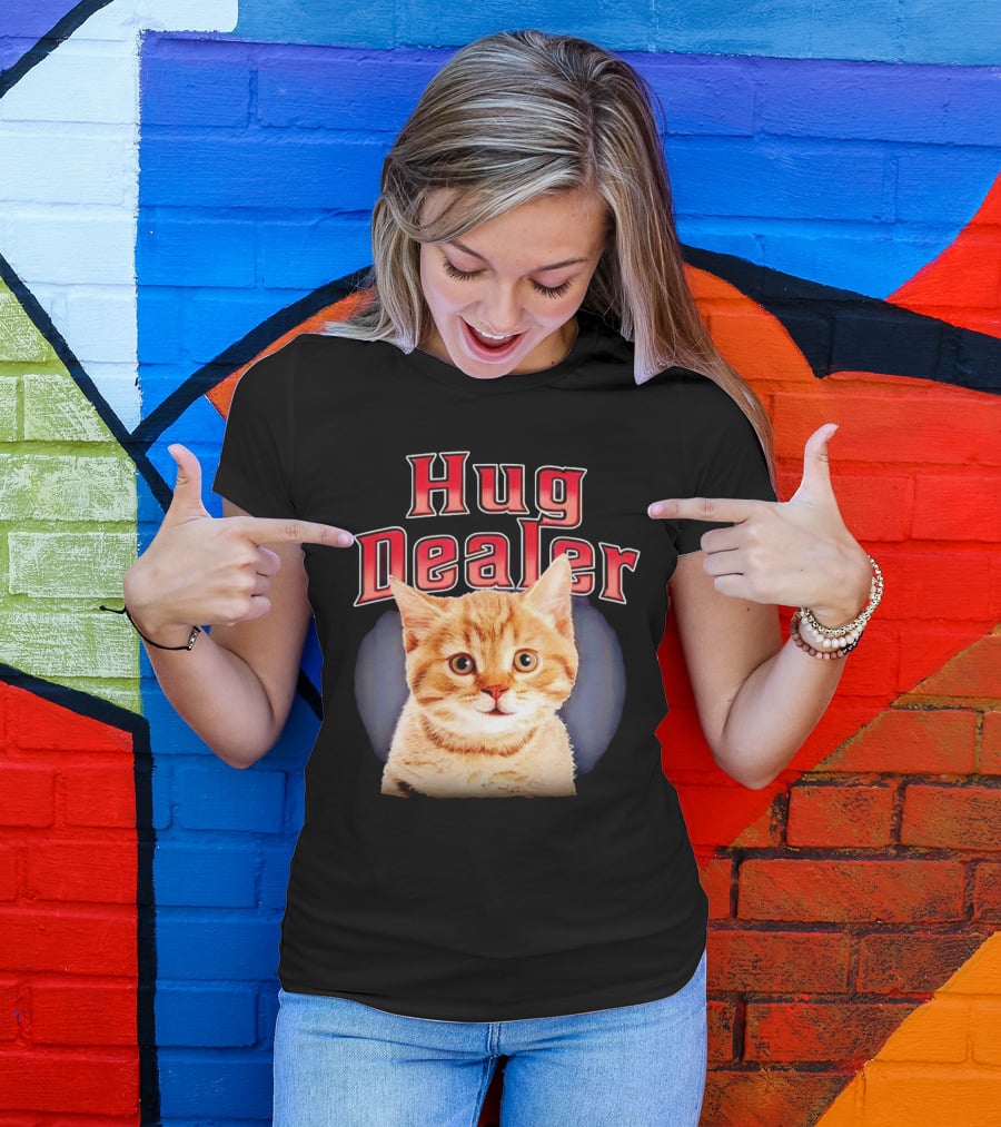 Hug Dealer Cat T-Shirt