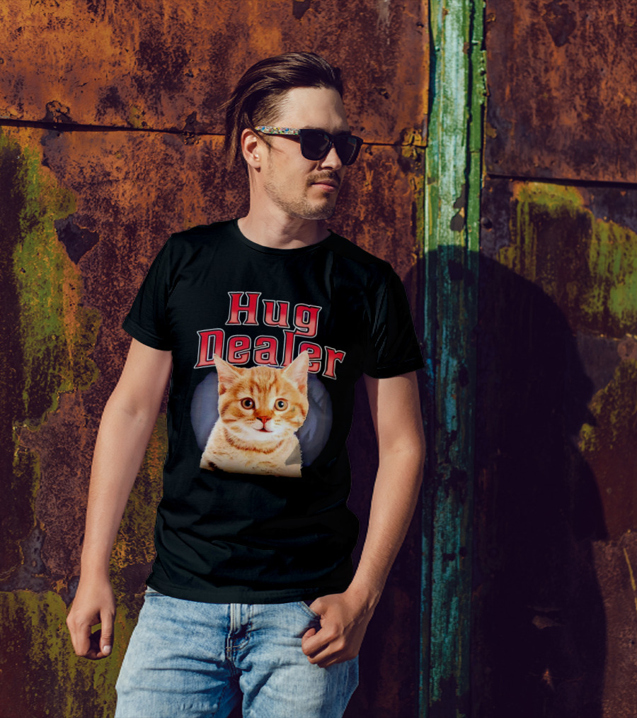 Hug Dealer Cat T-Shirt
