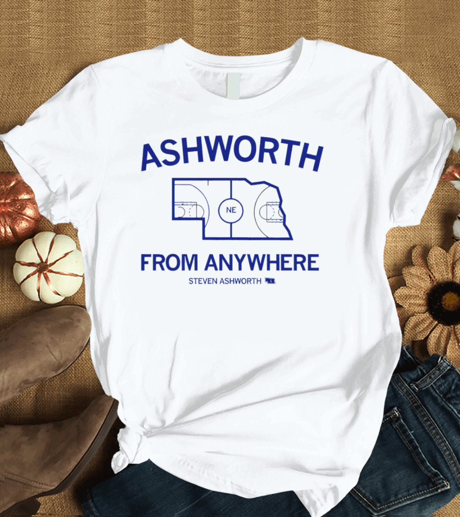 ASHWORTH FROM ANYWHERE STEVEN ASHWORTH NE T-Shirt