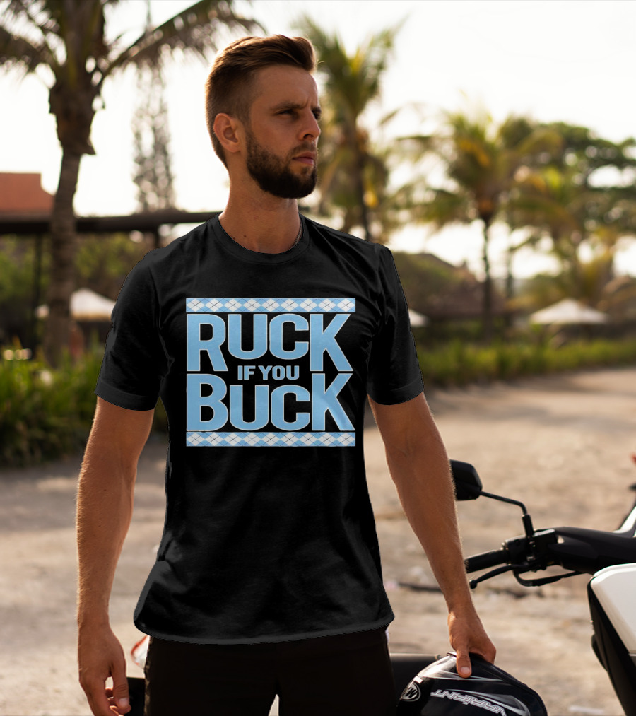 North Carolina Tar Heels Kaimon Rucker Ruck If You Buck Argyle T-Shirt
