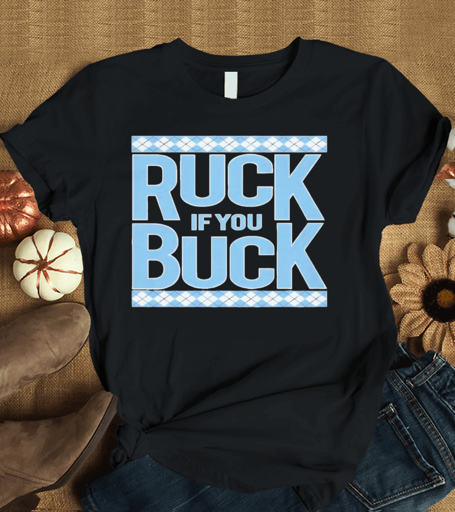 North Carolina Tar Heels Kaimon Rucker Ruck If You Buck Argyle T-Shirt