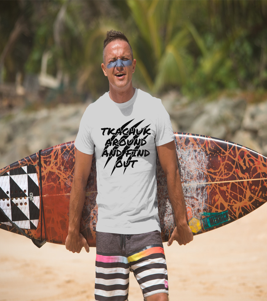 Florida Panthers Tkachuk Around And Find Out Claw Marks T-Shirt