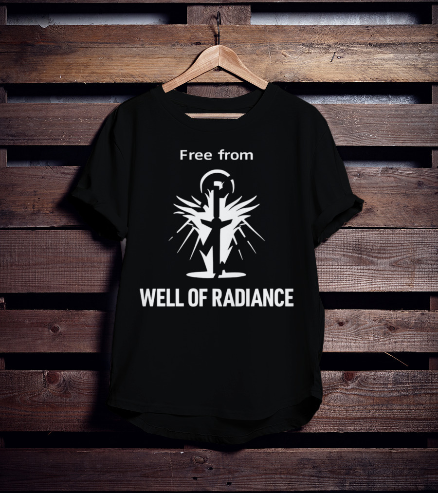 Free From Well Of Radiance Iconic Burst Image T-Shirt