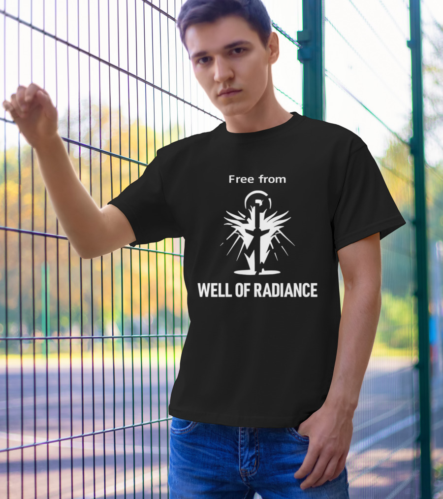 Free From Well Of Radiance Iconic Burst Image T-Shirt