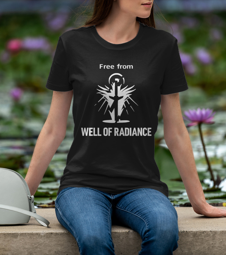 Free From Well Of Radiance Iconic Burst Image T-Shirt