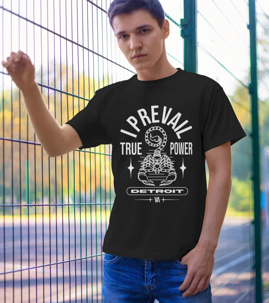 I Prevail True Power Detroit Scorpion T-Shirt