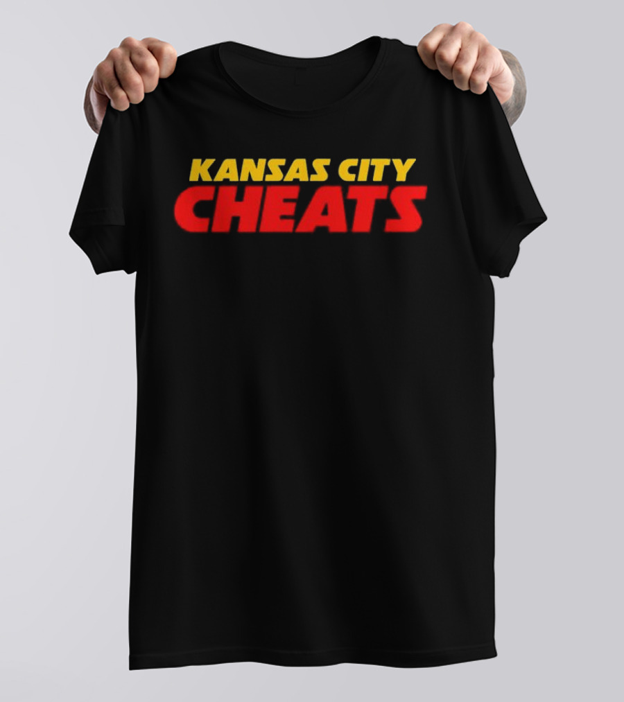 Kansas City Cheats Chiefs Parody Fan T-Shirt