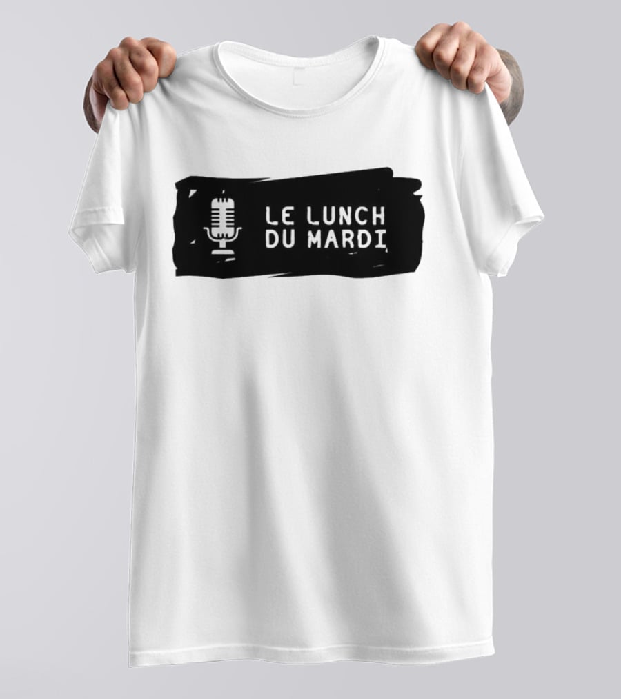 Le Lunch Du Mardi Podcast MLS Microphone T-Shirt