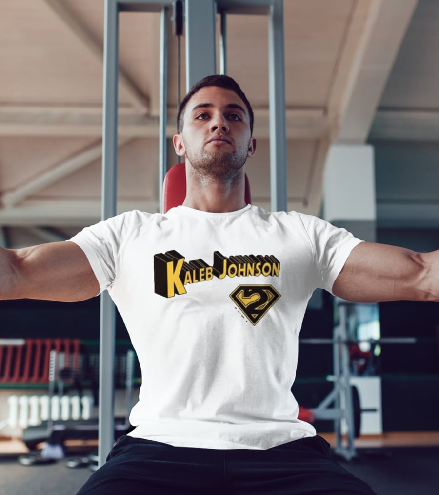 Kaleb Johnson Superman Style Logo Retro T-Shirt