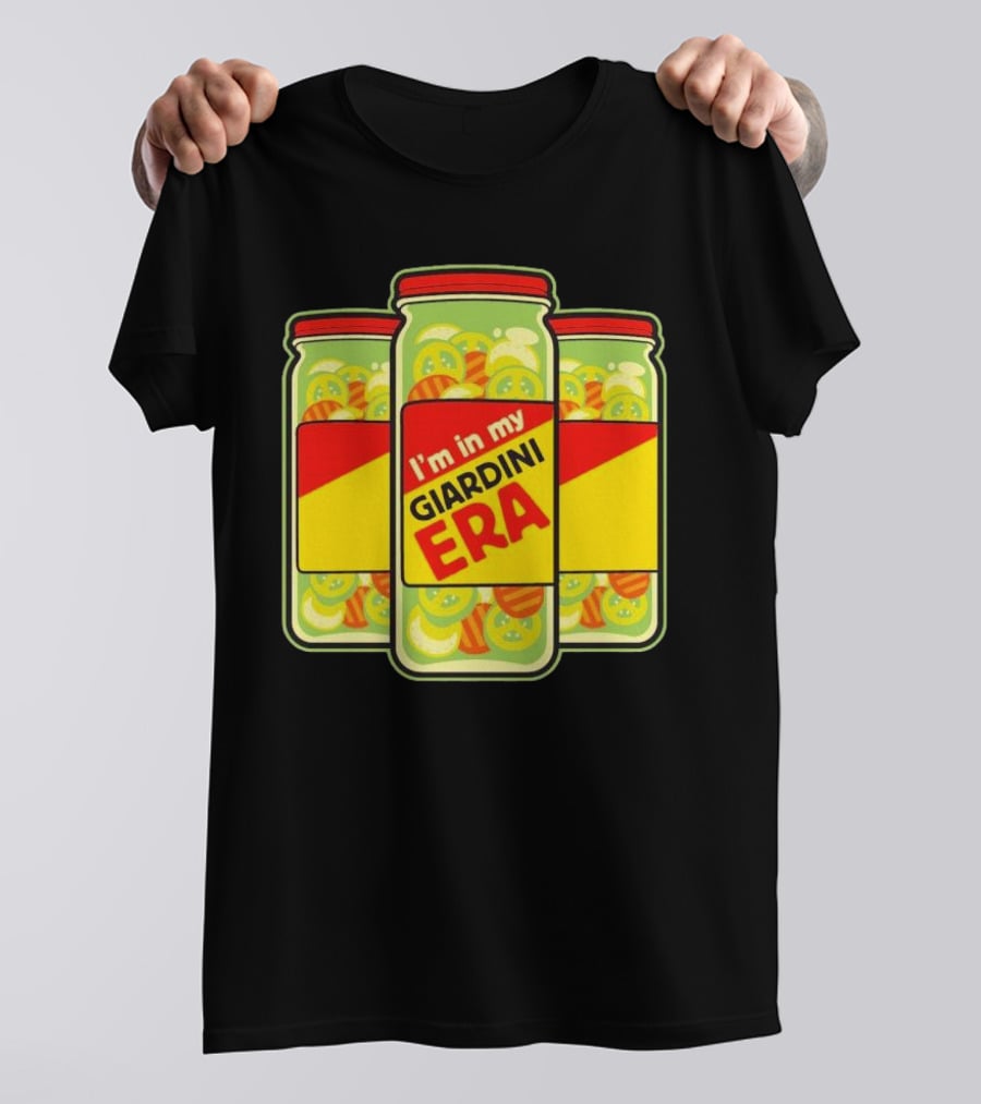 I’m In My Giardini Era Pickles Jar Aesthetic T-Shirt