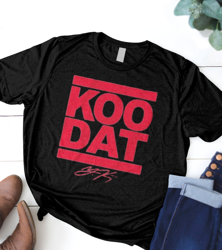 Koo Dat Younghoe Koo Atlanta Falcons Signature T-Shirt