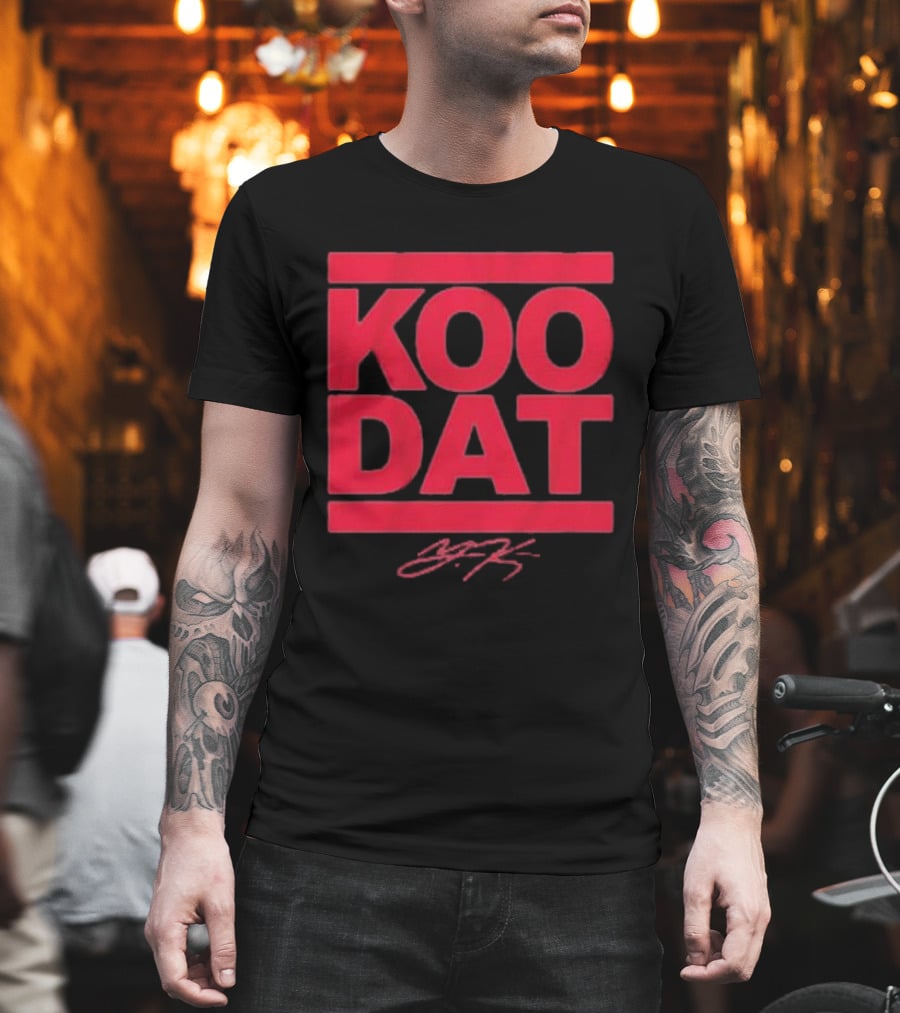 Koo Dat Younghoe Koo Atlanta Falcons Signature T-Shirt
