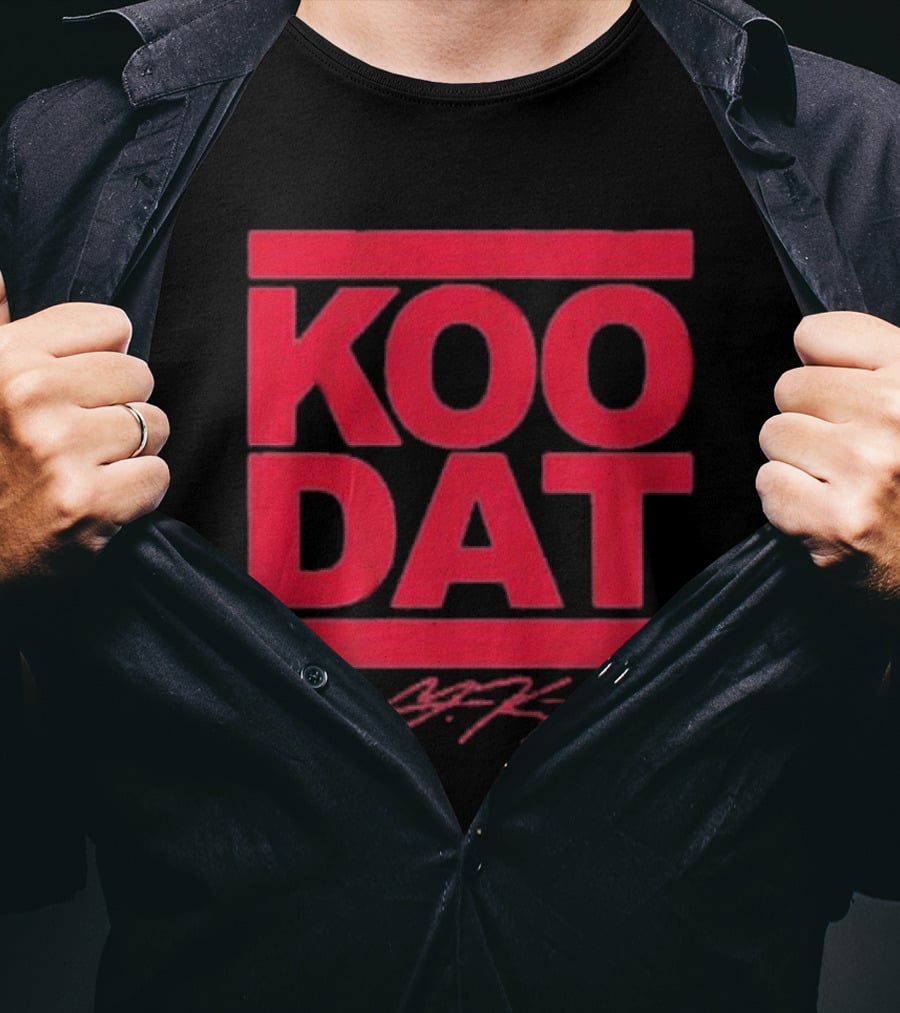 Koo Dat Younghoe Koo Atlanta Falcons Signature T-Shirt