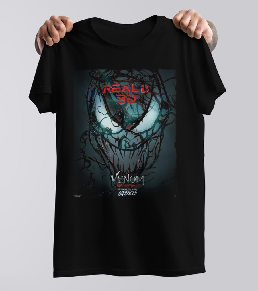 Reald 3D Venom The Last Dance Exclusive Theaters October 25 T-Shirt