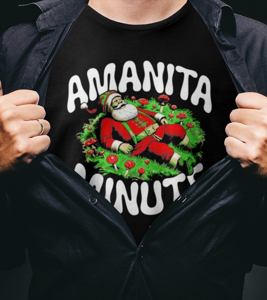 Amanita Minute Santa Christmas T-Shirt
