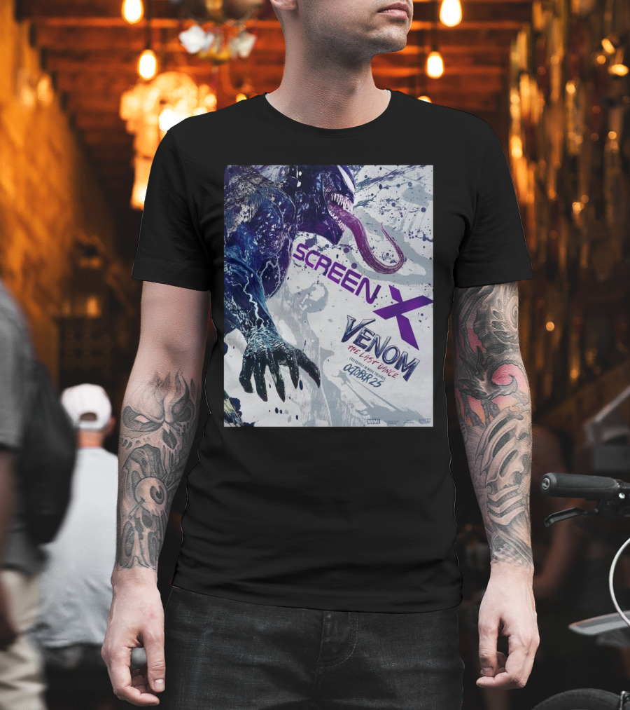 Screen X Venom The Last Dance October 25 T-Shirt