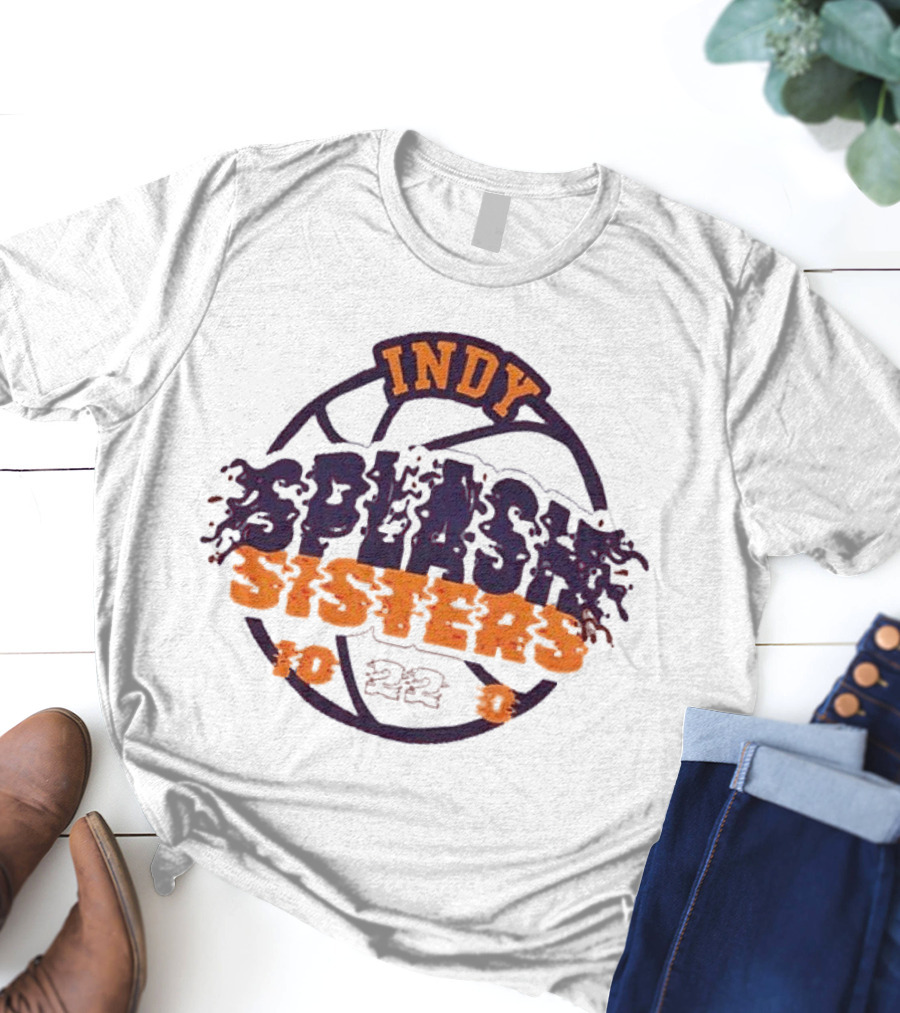 Indy Splash Sisters 10 22 0 Basketball T-Shirt