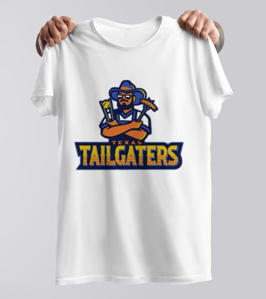 Texas Tailgaters Cowboy Grilling And Chilling T-Shirt