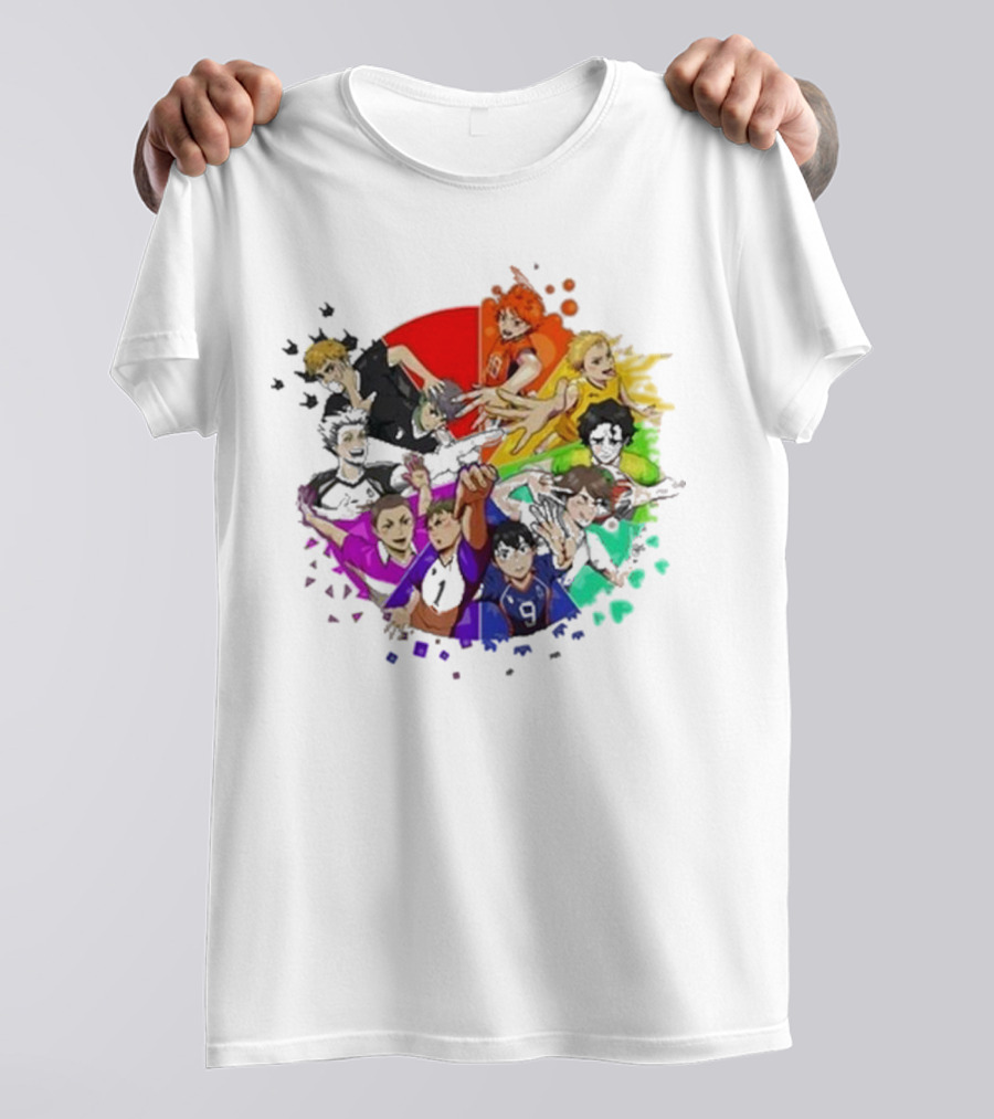 Haikyuu Happy Birthday To The Miya Twins Volleyball Team T-Shirt