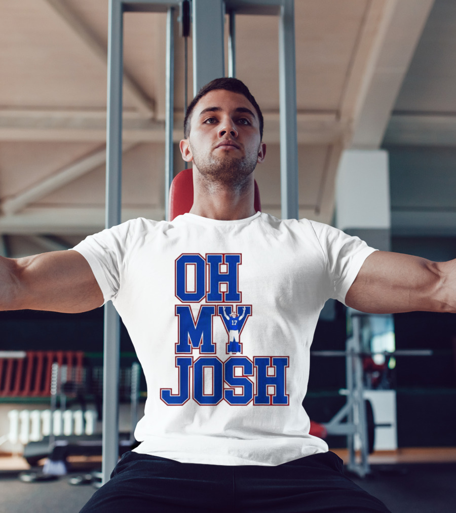 Oh My Josh Buffalo Bills Josh Allen Number 17 Football Player T-Shirt