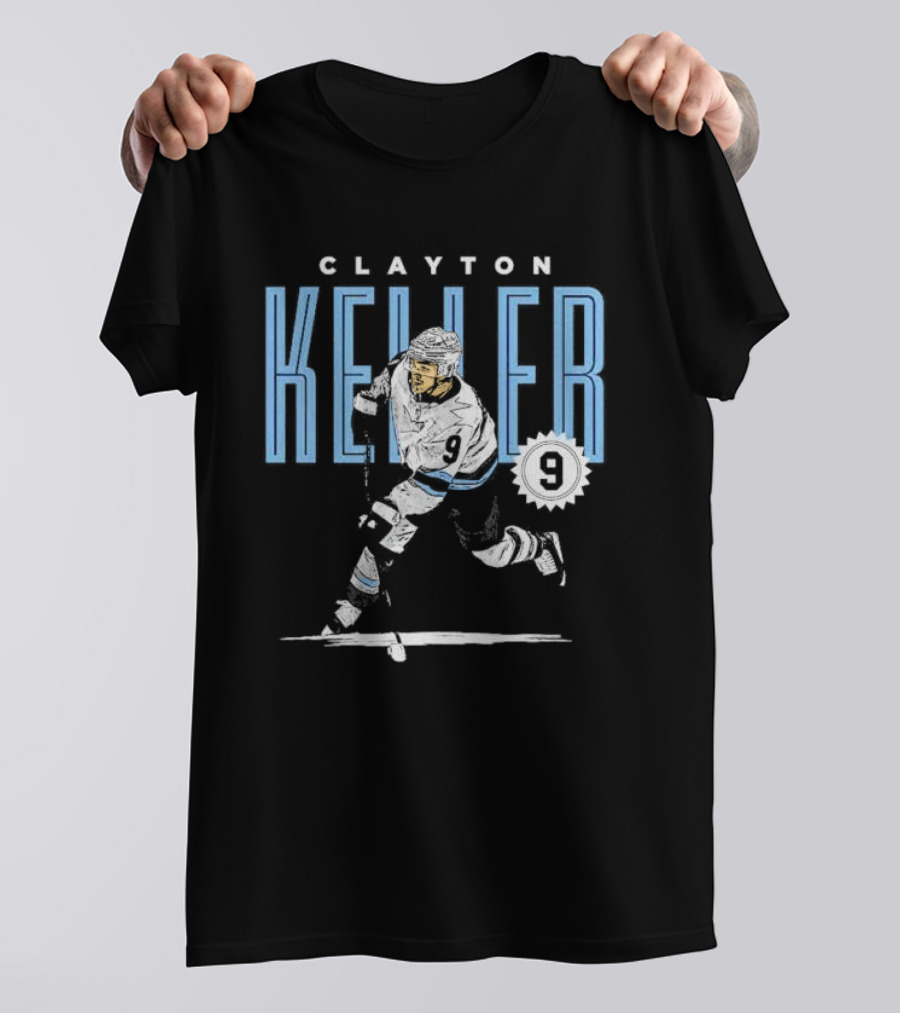 Clayton Keller Number 9 Hockey Player T-Shirt