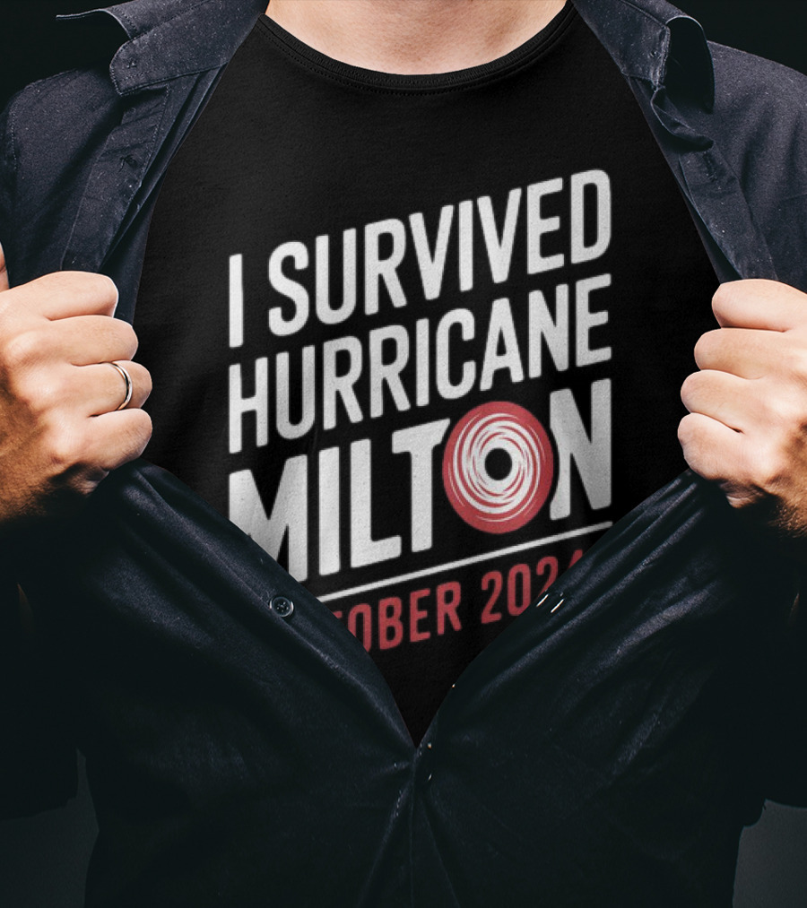 I Survived Hurricane Milton October T-Shirt