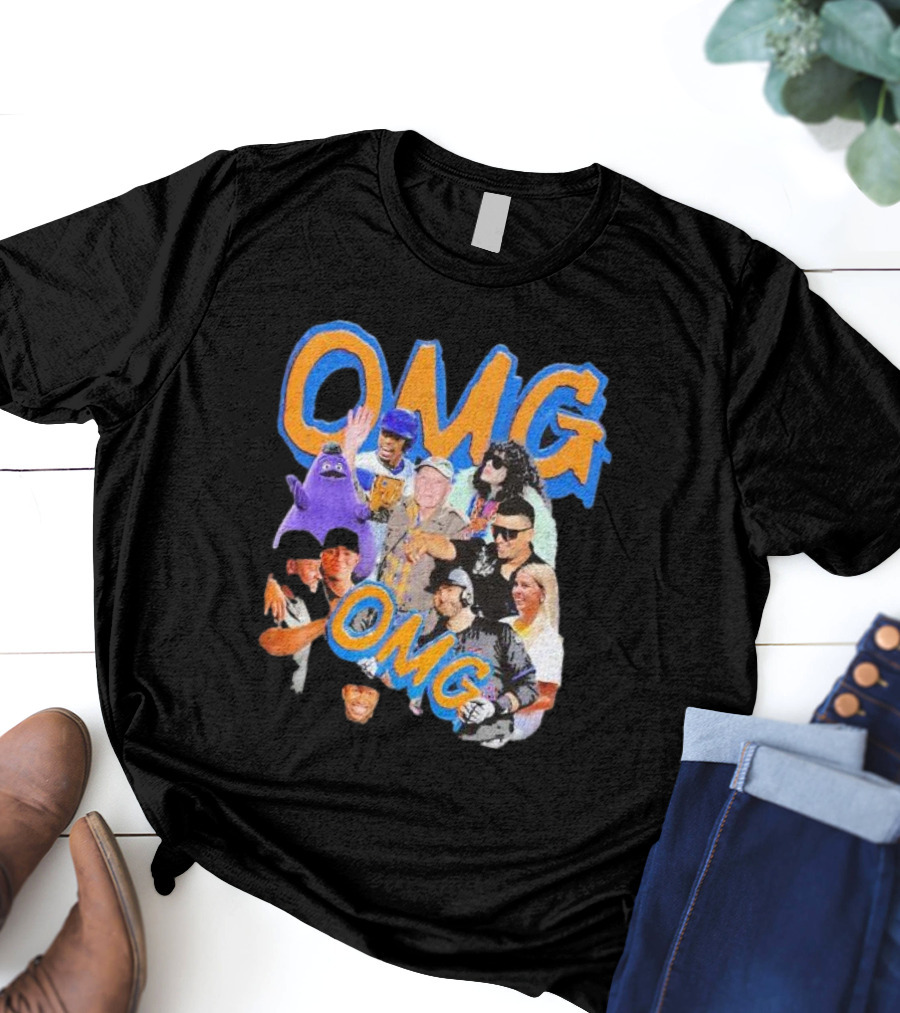 OMG New York Mets Fan Moments T-Shirt