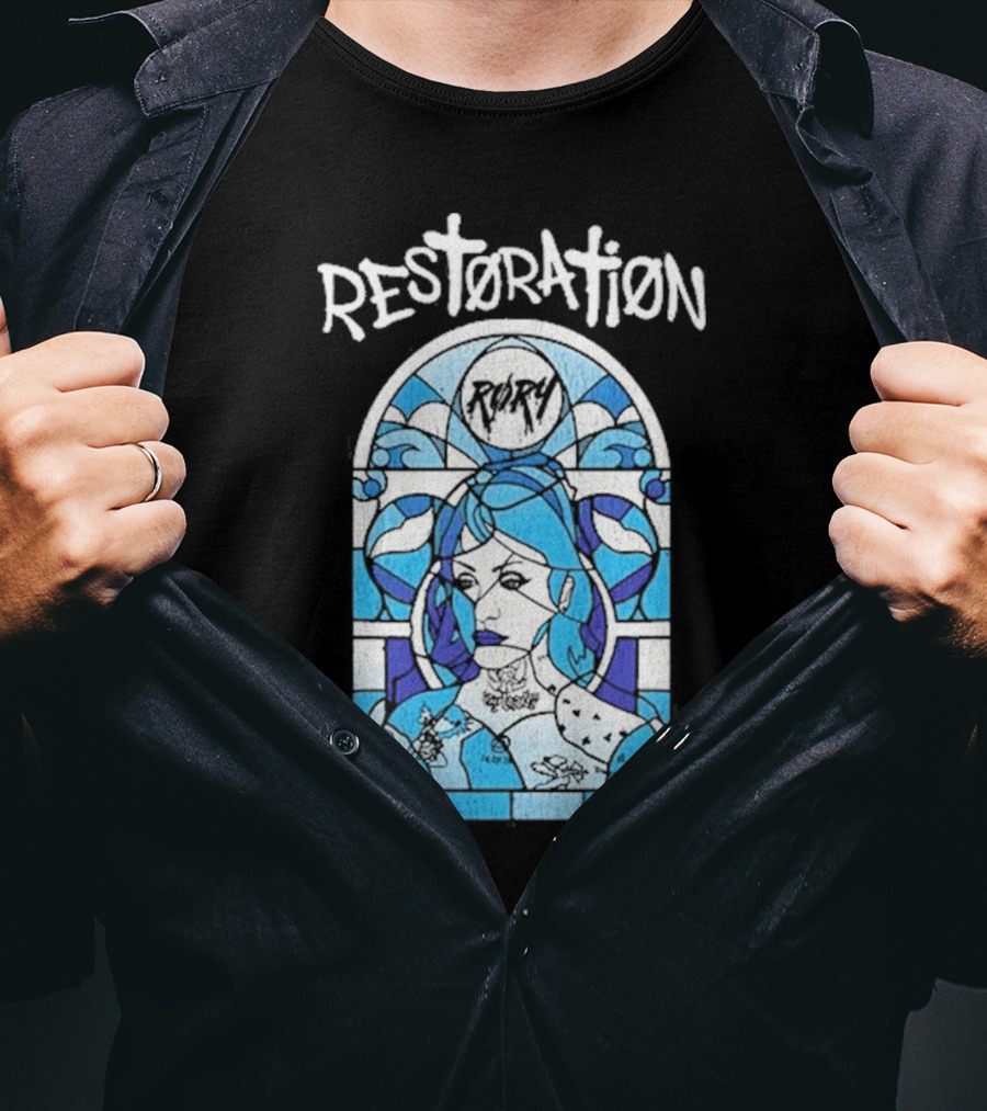 Rory Restoration New Album Stained Glass T-Shirt