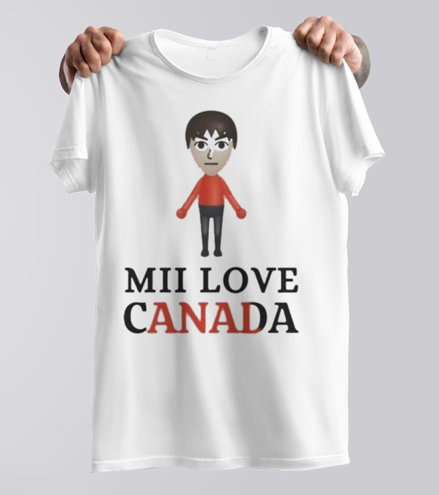 Mii Love Canada Iconic Character T-Shirt