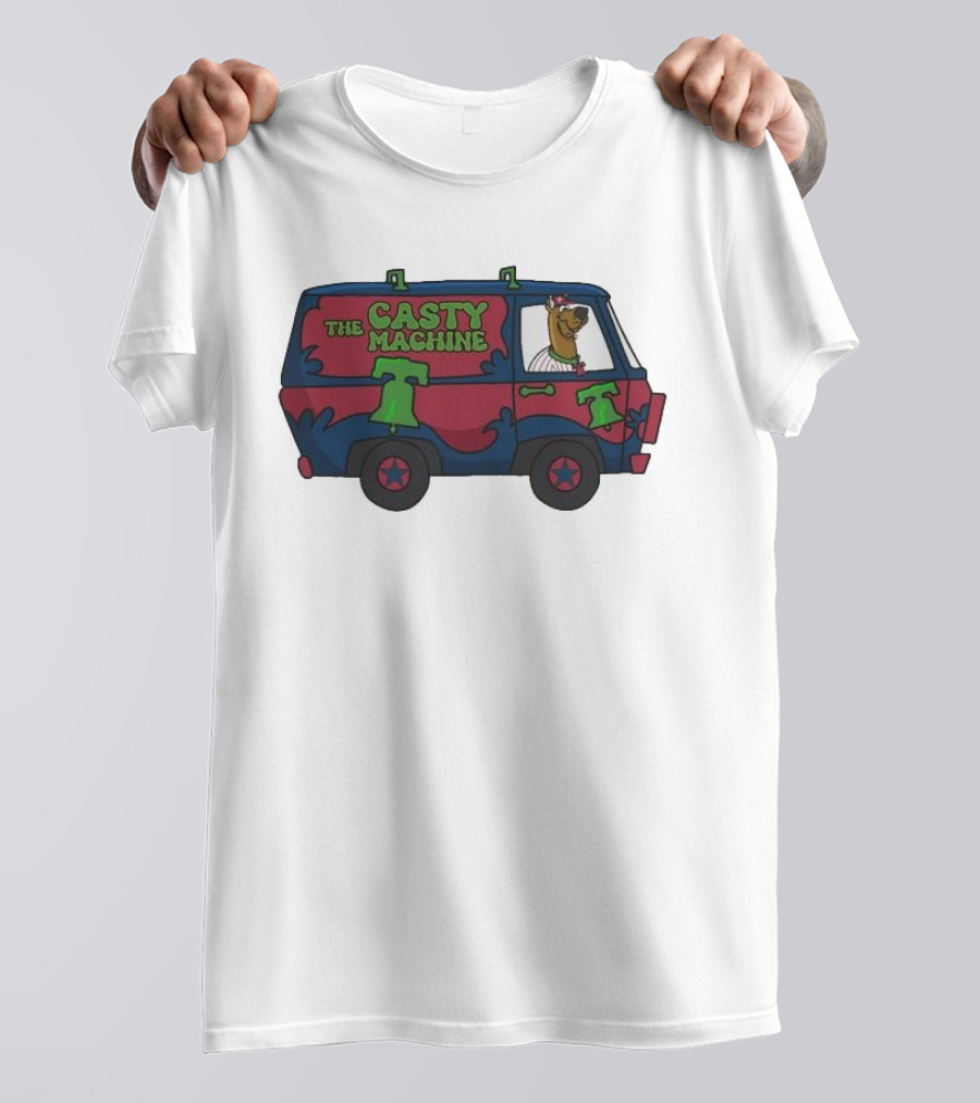 The Casty Machine Phillies Van Bell Dog T-Shirt