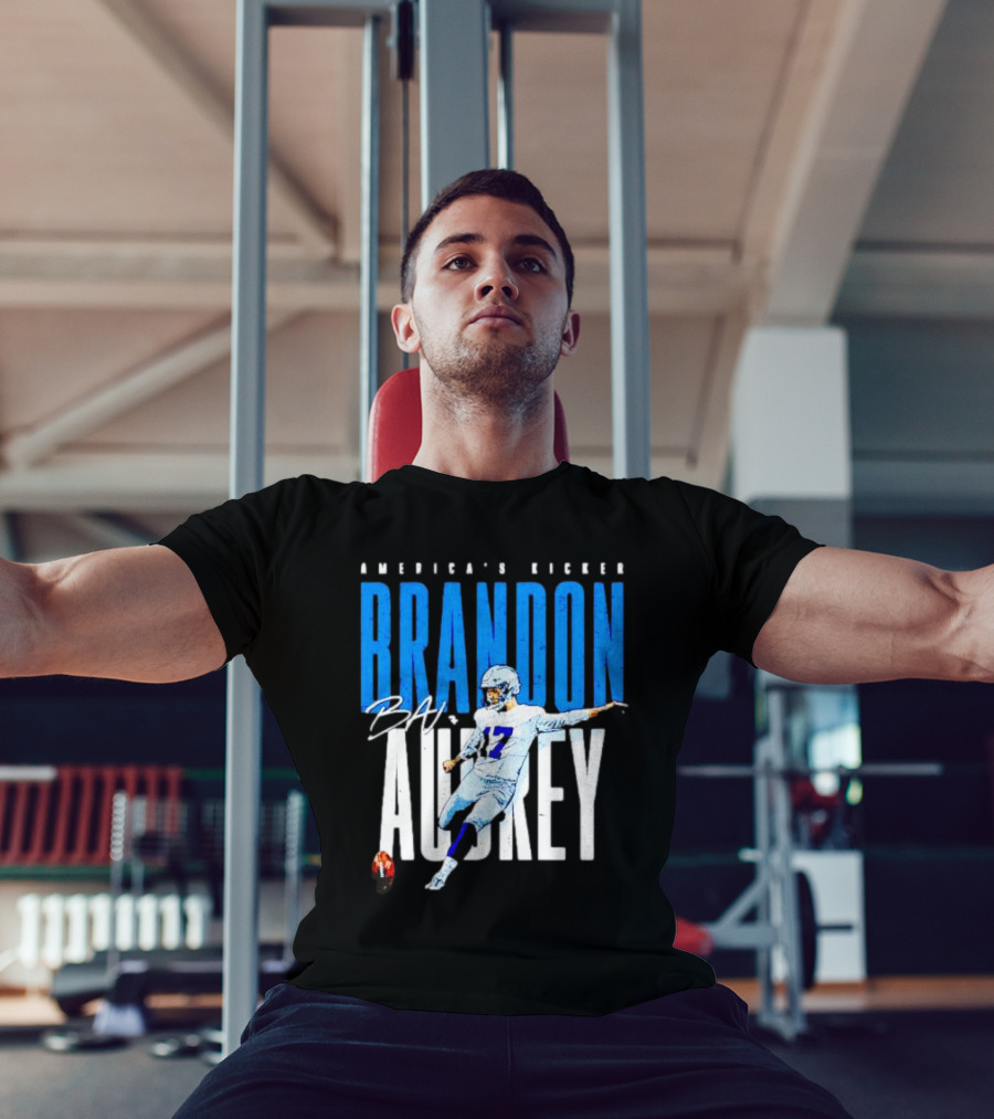 America's Kicker Brandon Aubrey Dallas Cowboys Signature T-Shirt