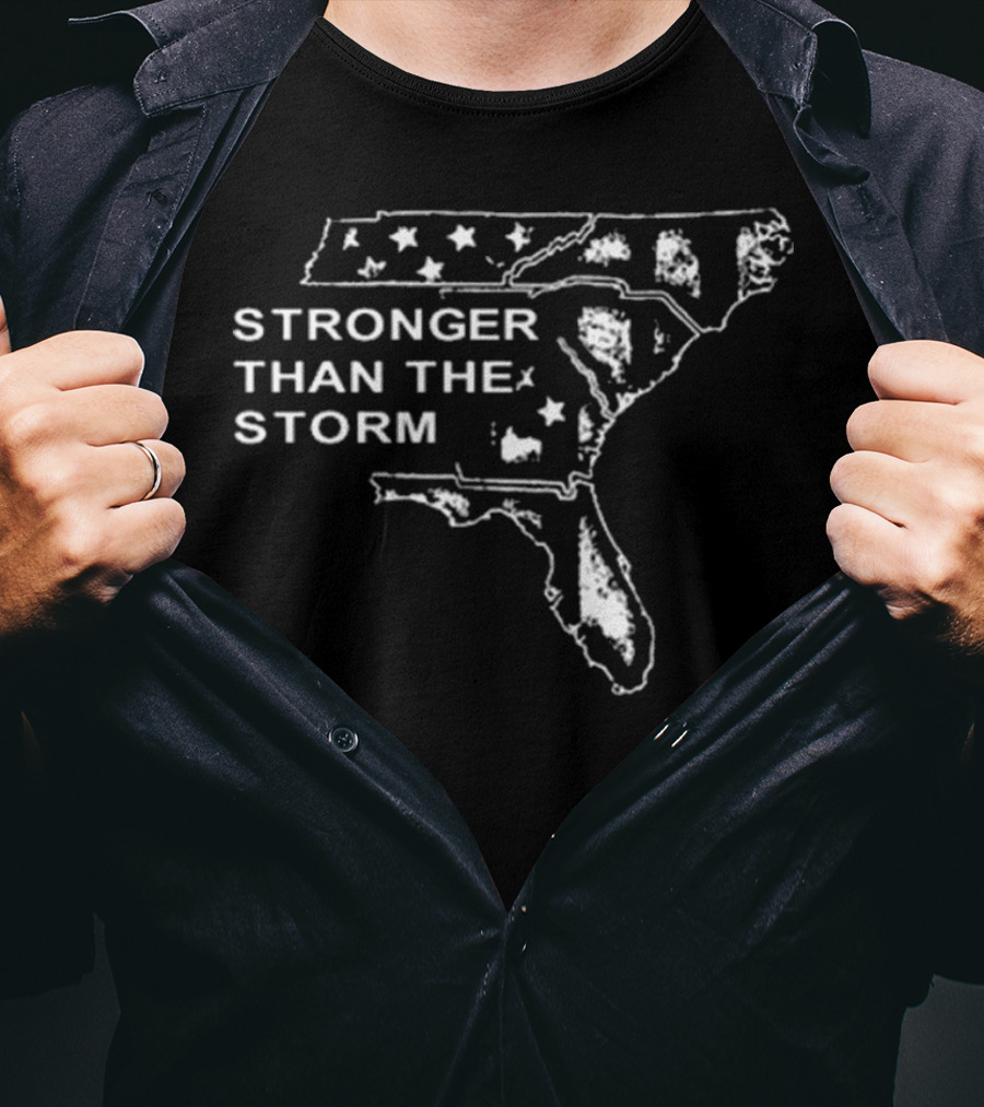 Glenn Jacobs Stronger Than The Storm United States Map With Stars T-Shirt