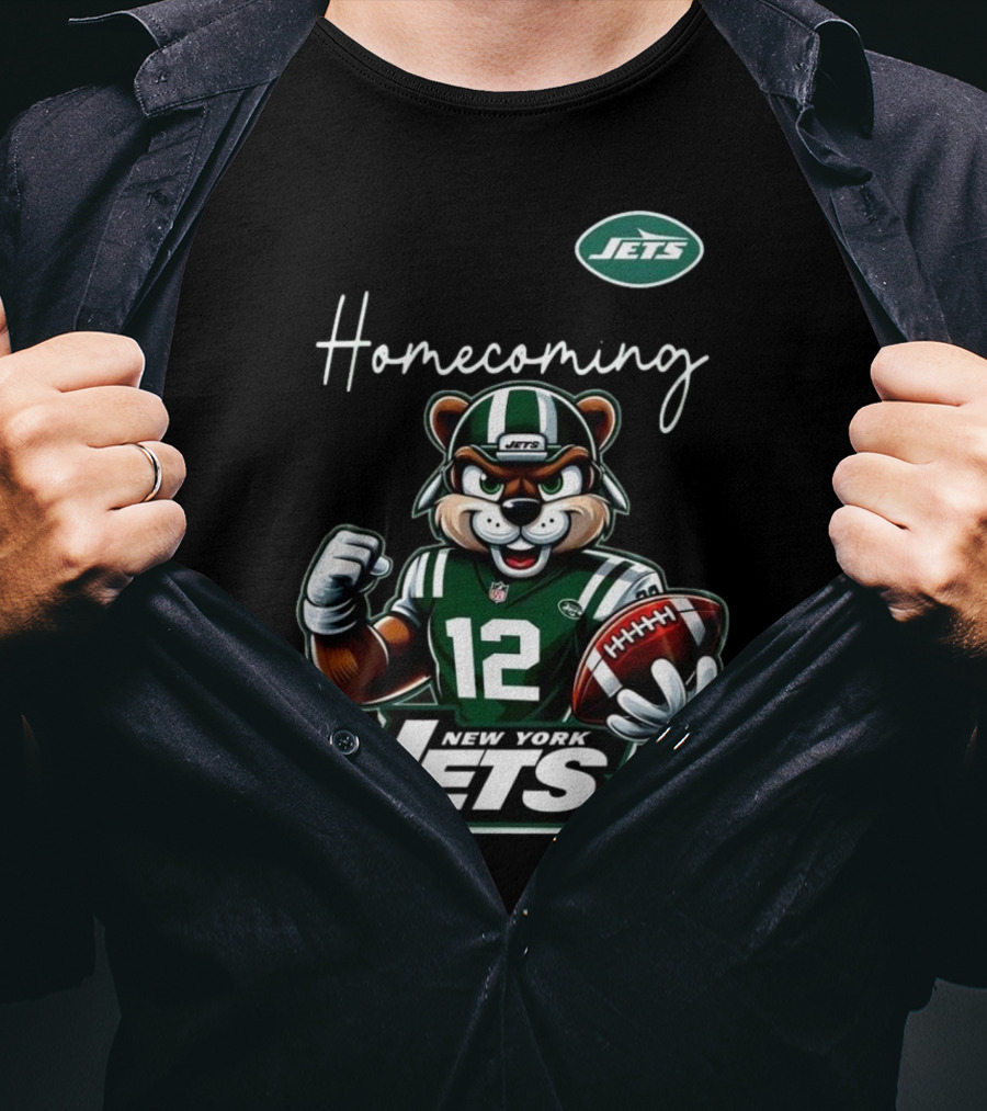 Homecoming New York Jets Football T-Shirt