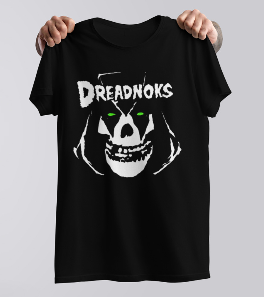 Dreadnoks Skull Face Green Eyes Gi Joe X Misfits Noks T-Shirt