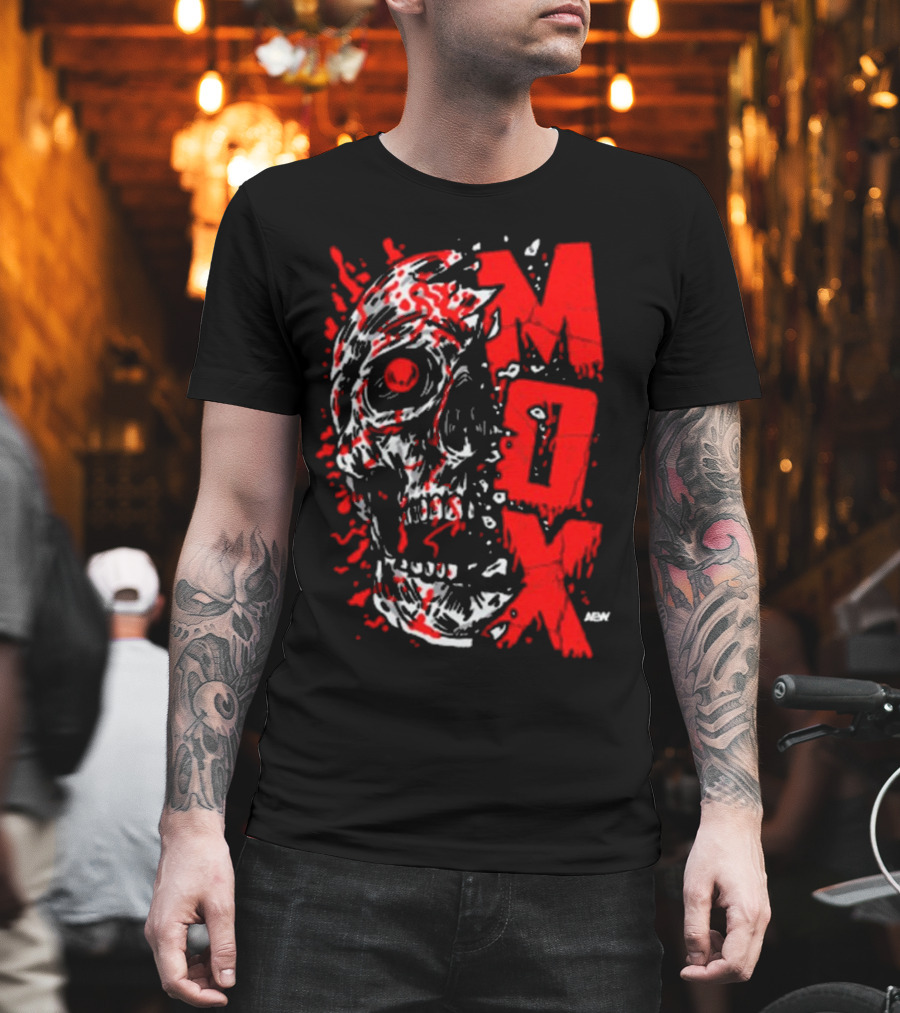 MOX Skull AEW Jon Moxley To The Bone T-Shirt