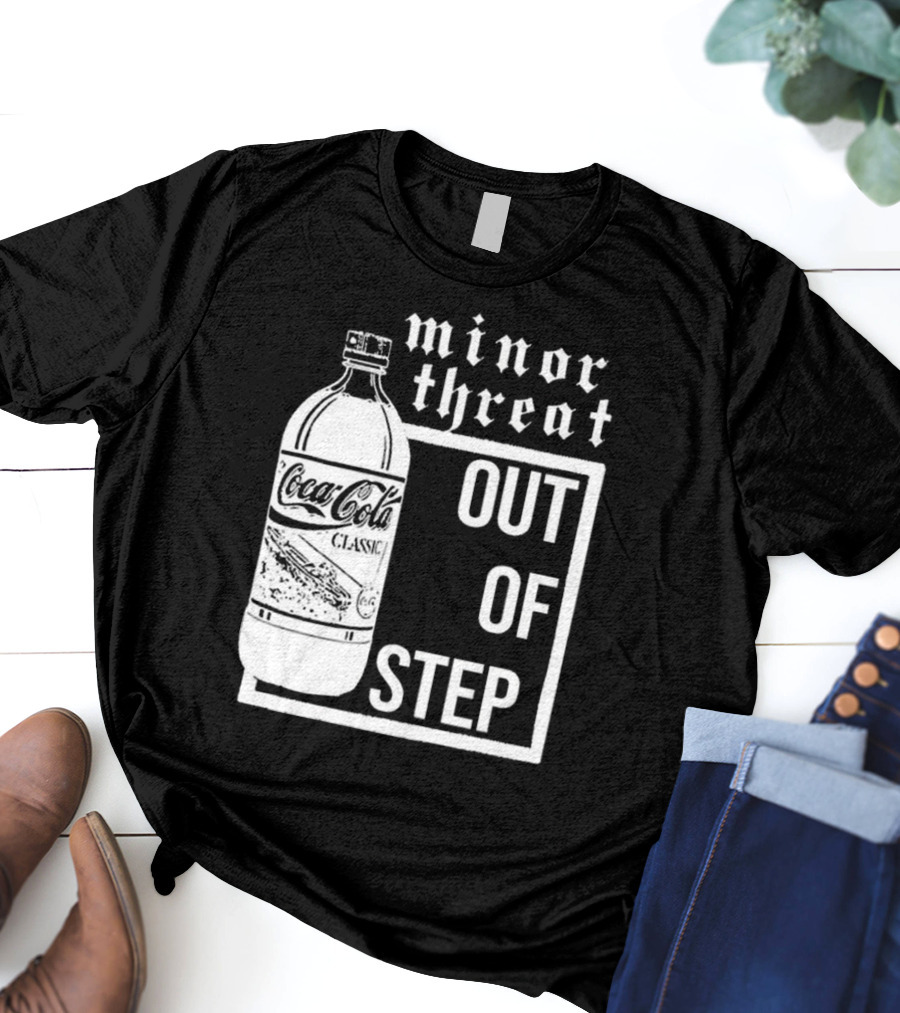 Minor Threat Coca-Cola Classic Out Of Step T-Shirt