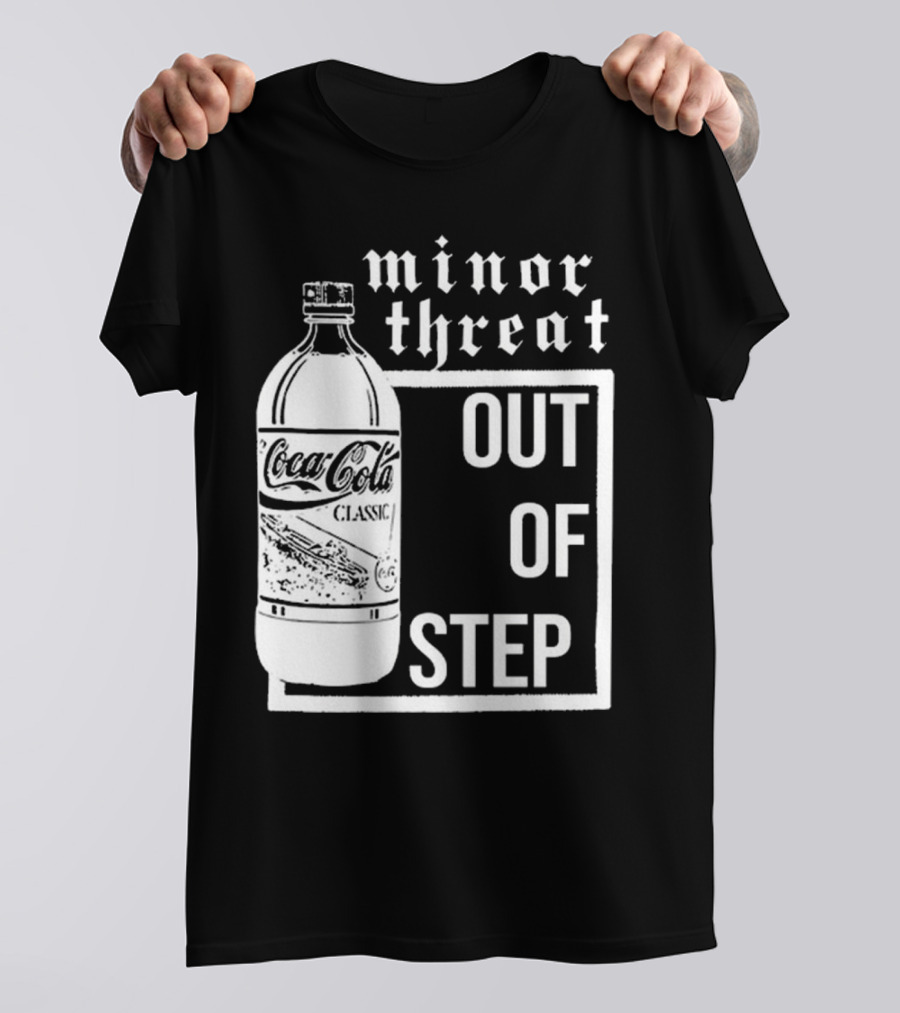 Minor Threat Coca-Cola Classic Out Of Step T-Shirt