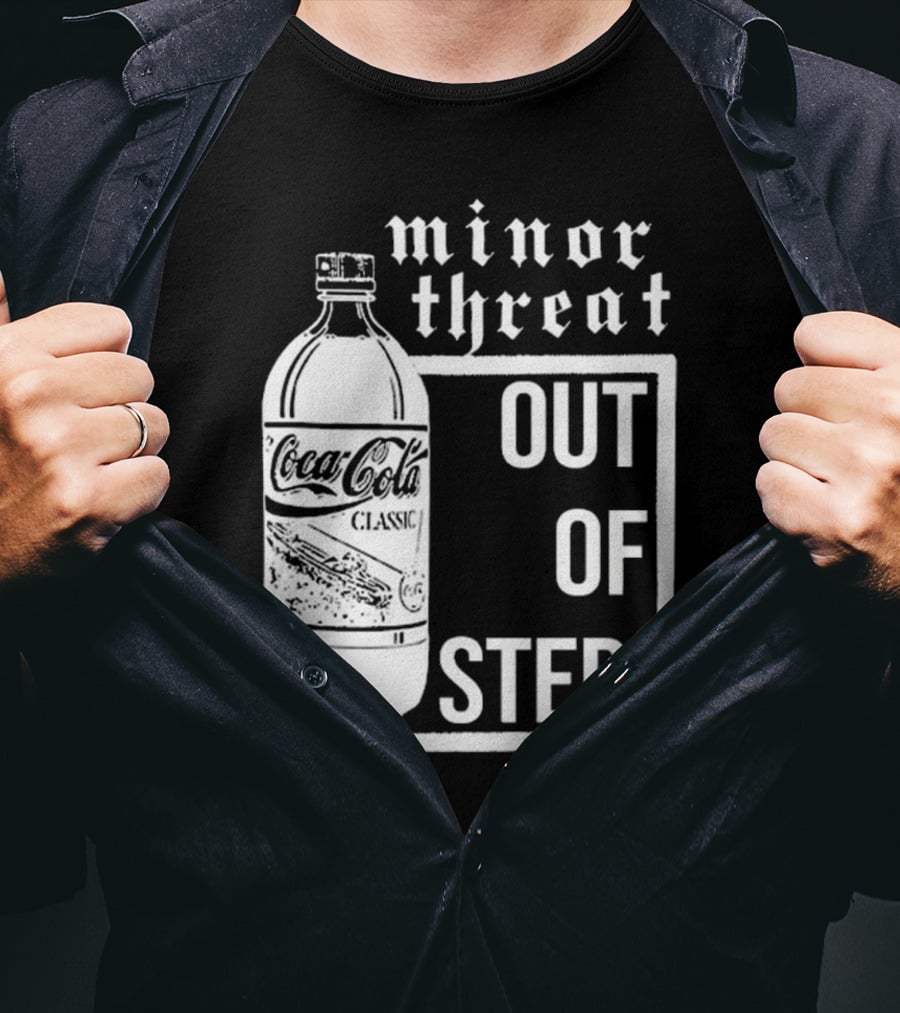 Minor Threat Coca-Cola Classic Out Of Step T-Shirt
