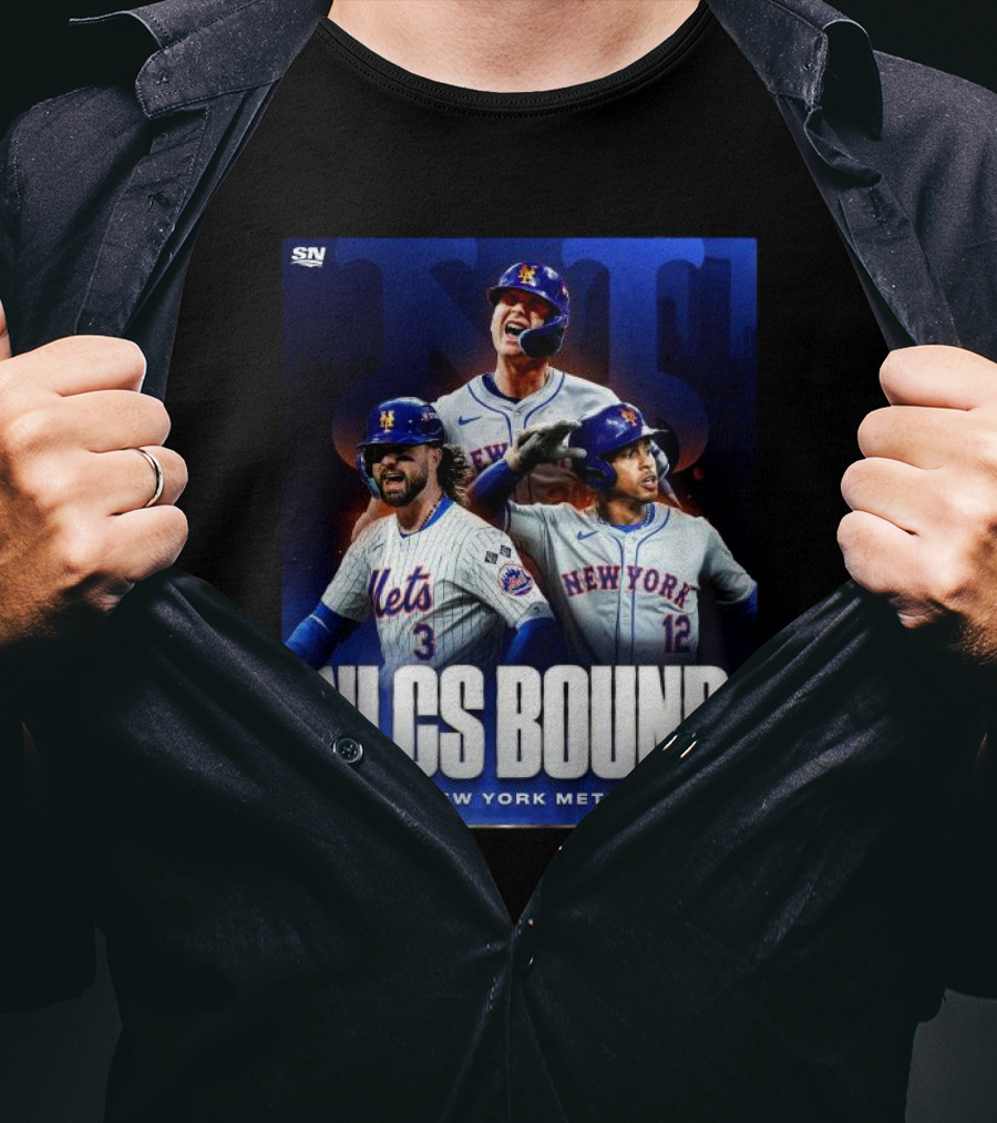 New York Mets NLCS Bound Excitement T-Shirt