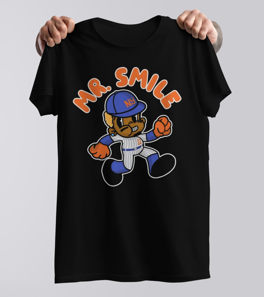 New York Mets Mr. Smile NY 12 T-Shirt