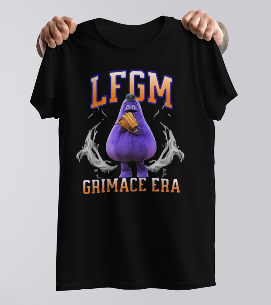 LFGM New York Baseball Grimace Era T-Shirt